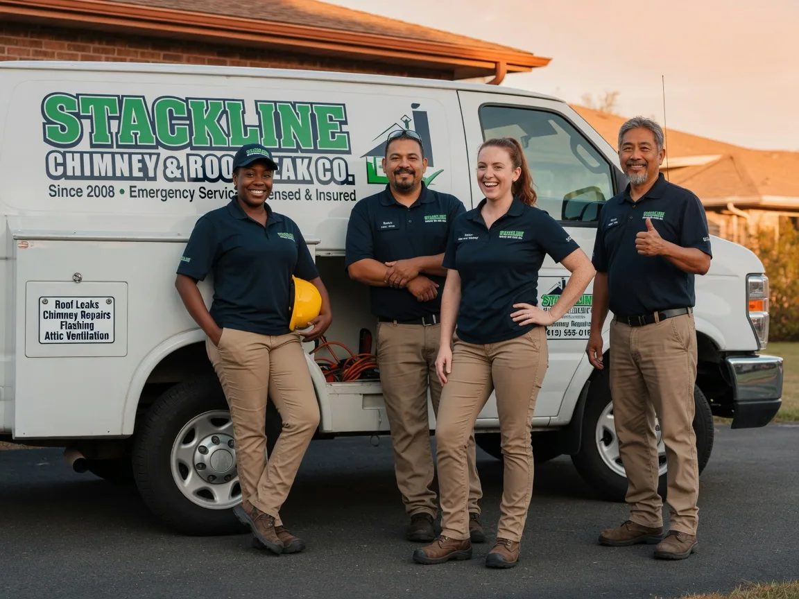 Chimney flashing repair company in Saint Joseph, IL